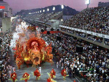 Brazilian carnival is deeply influenced by the African culture